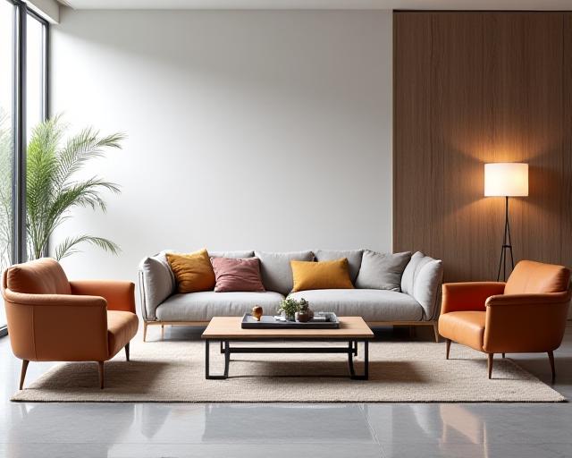 Modern furniture manufacturing with quality materials